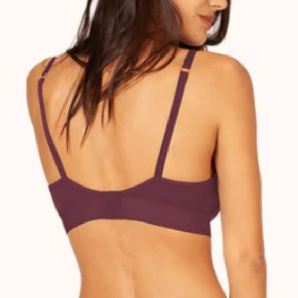 The Spacer Bra by Lively in Plum - Picture 3 of 12